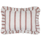 Connie Striped Ruffle Cushion