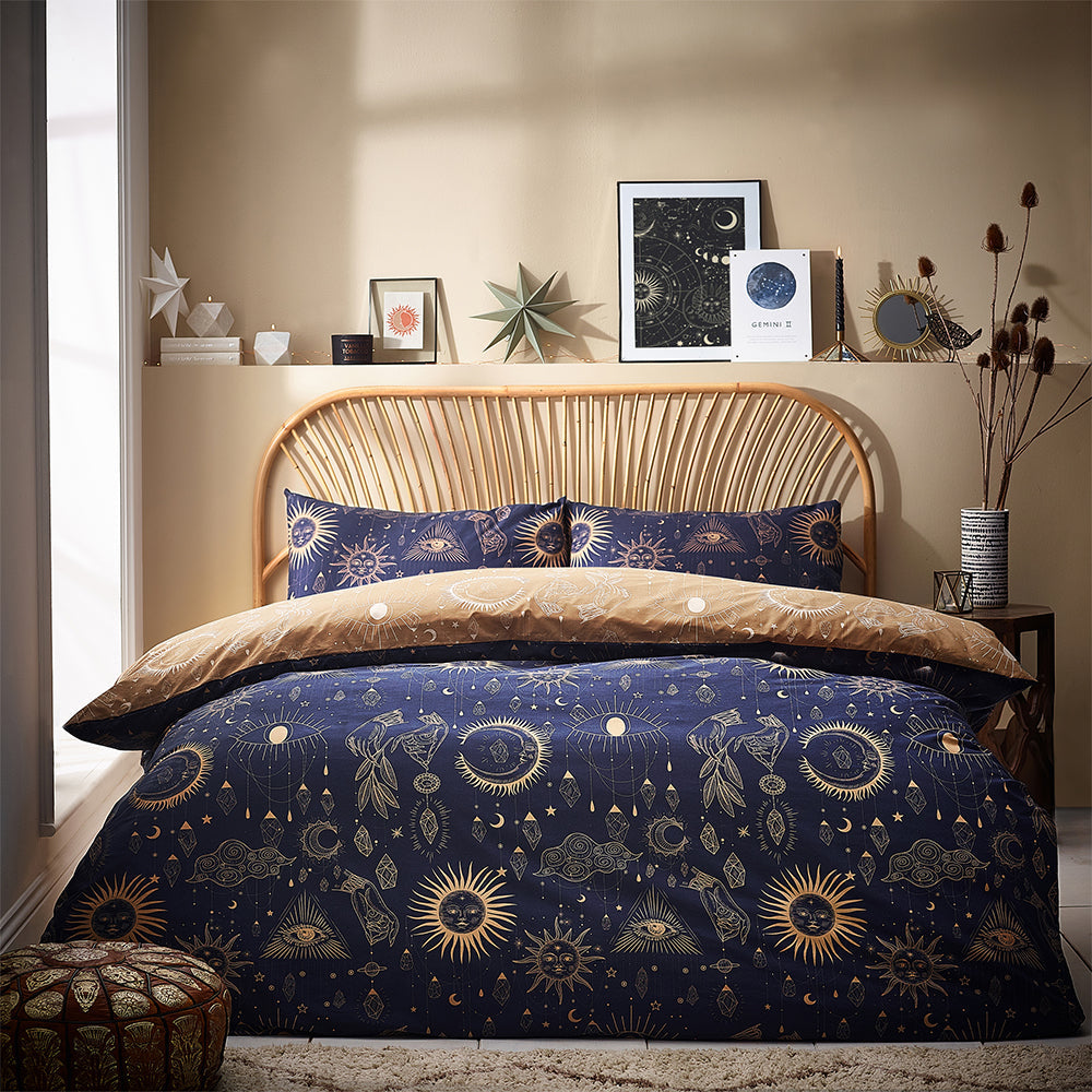 Constellation Celestial Duvet Cover Set