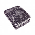 Constellation Printed Sherpa Fleece Throw