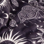 Constellation Printed Sherpa Fleece Throw