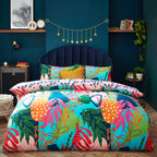 Coralina Tropical Palm Duvet Cover Set