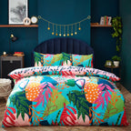 Coralina Tropical Palm Duvet Cover Set