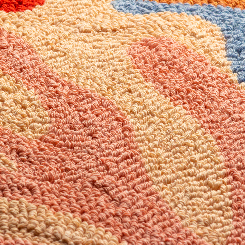 Corals Knitted Cushion