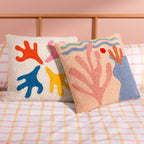 Corals Knitted Cushion
