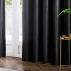 Corinthian Velvet Eyelet Curtains
