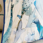 Coral Reef Printed Piped Cushion