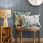 Coral Reef Printed Piped Cushion