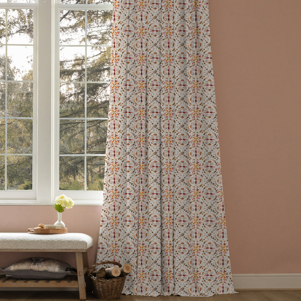 Country Folk Fabric Pattern