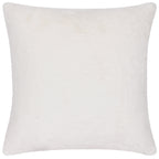 Cozee Check Faux Fur Cushion