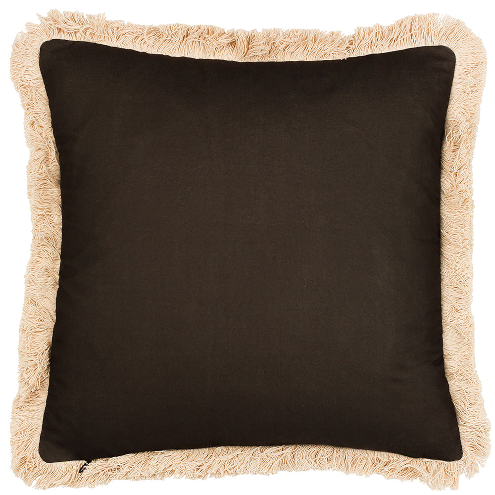 Colonial Palm Fringed Cushion