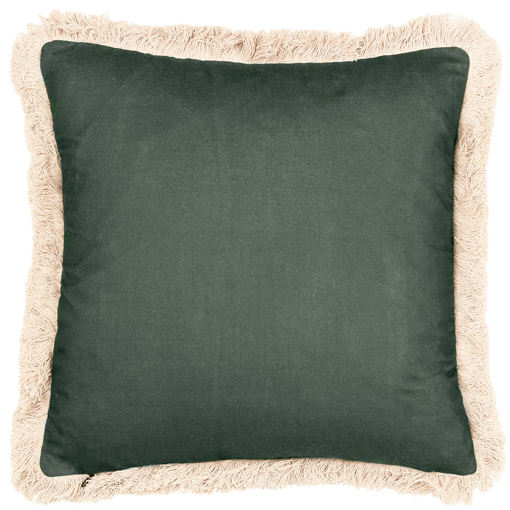 Colonial Palm Fringed Cushion