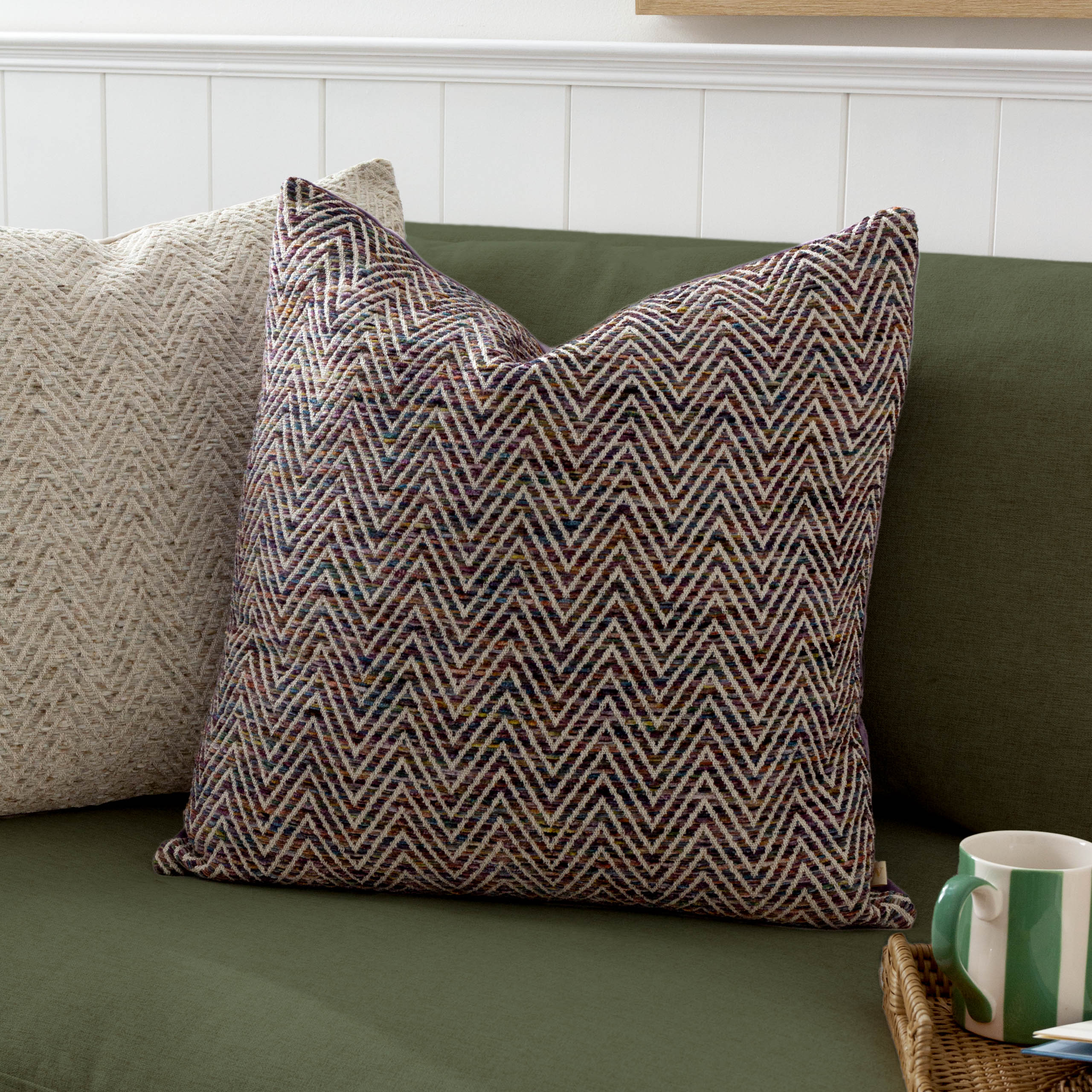 Croft Twill Woven Cushion