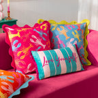 Crustaceans Scalloped Cushion