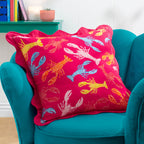 Crustaceans Scalloped Cushion