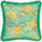 Clam Shells Frilled Cushion