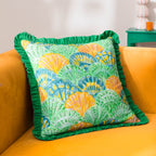 Clam Shells Frilled Cushion
