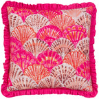 Clam Shells Frilled Cushion