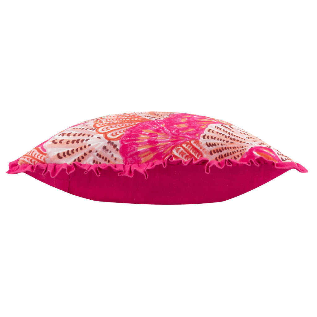 Clam Shells Frilled Cushion