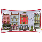 Christmas Spirit Festive Cushion Lilac