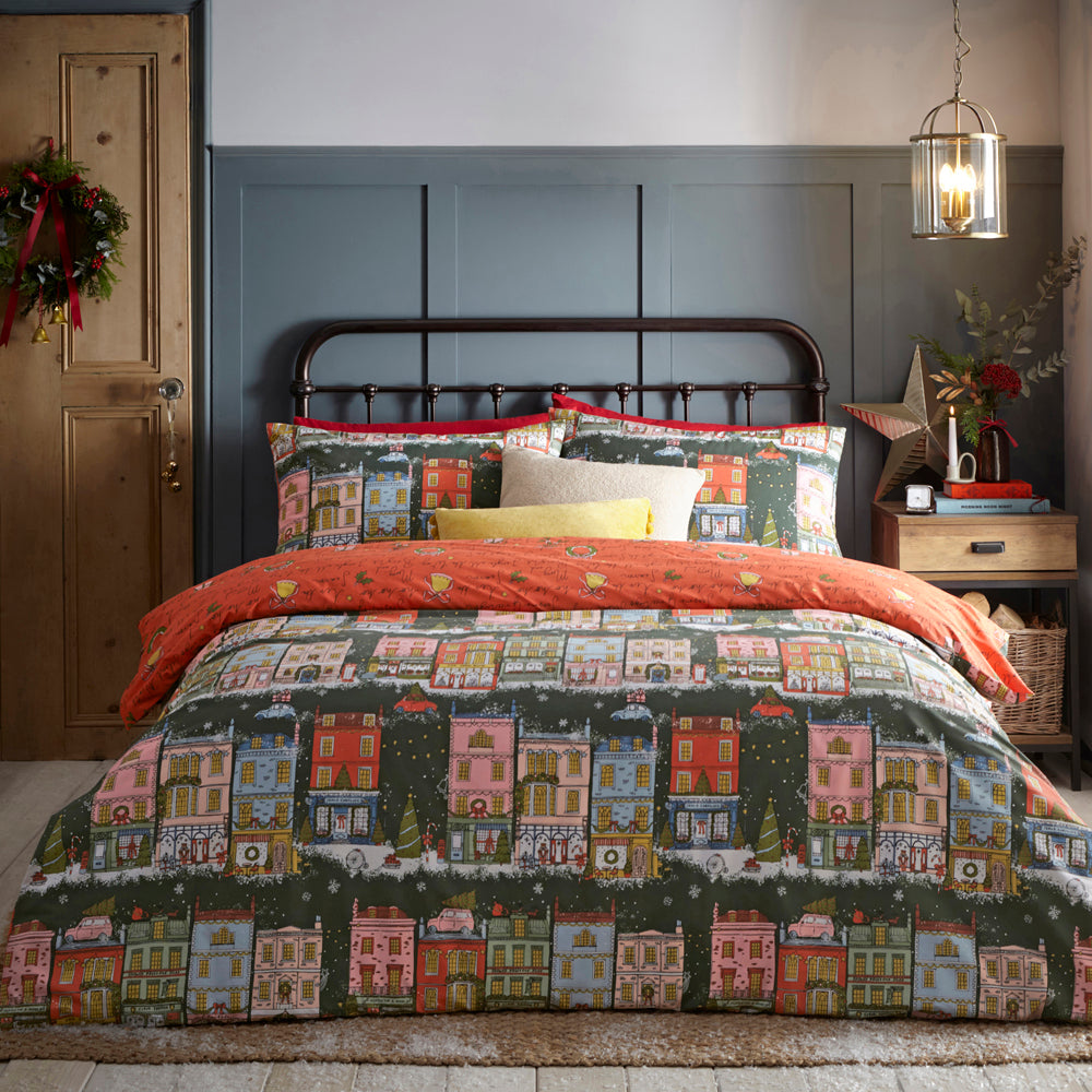 Christmas Spirit Festive Duvet Cover Set