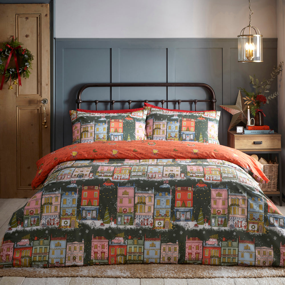 Christmas Spirit Festive Duvet Cover Set