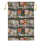 Christmas Spirit Printed Velvet Xmas Sack