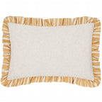 Carmon Stripe Ruffle Cushion