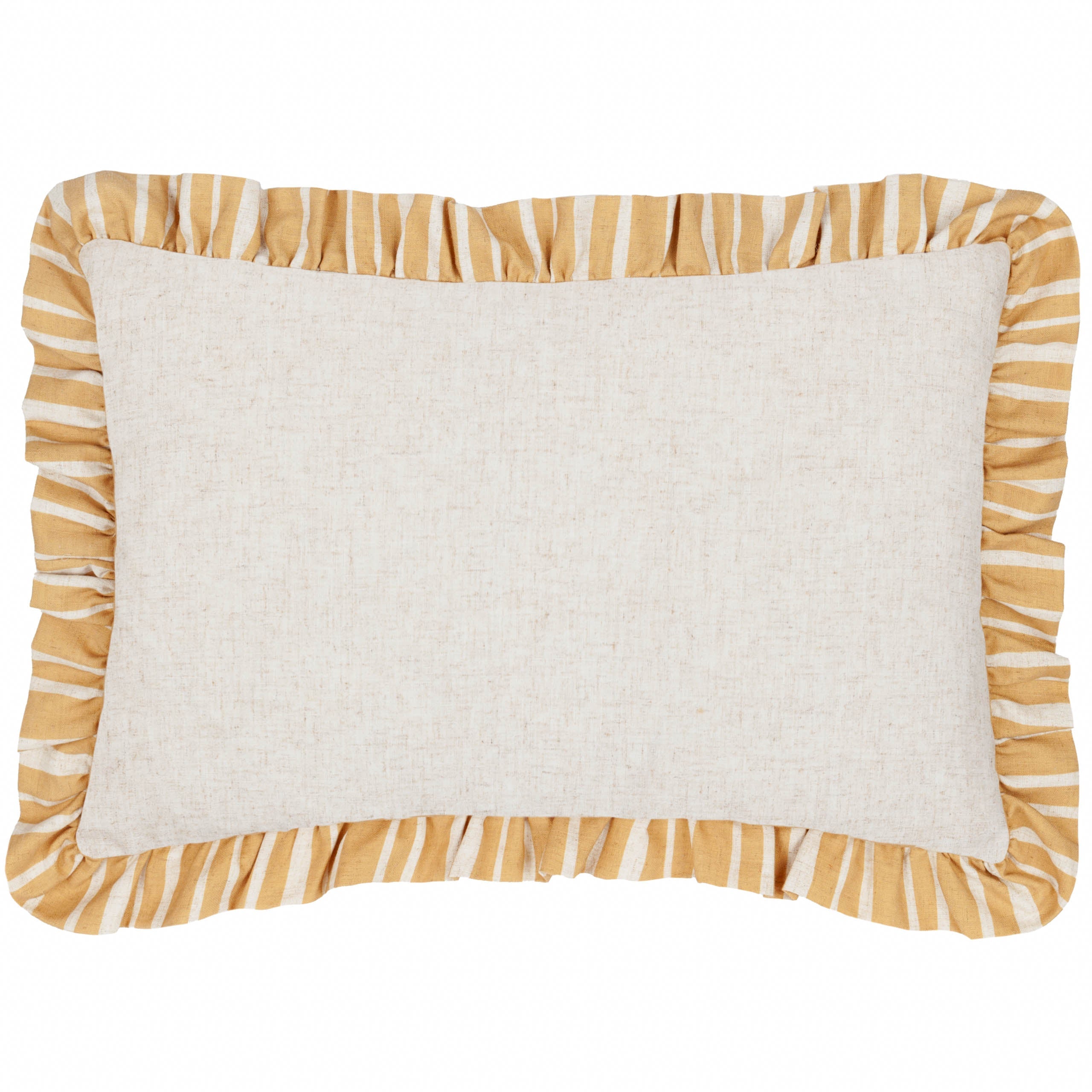 Carmon Stripe Ruffle Cushion