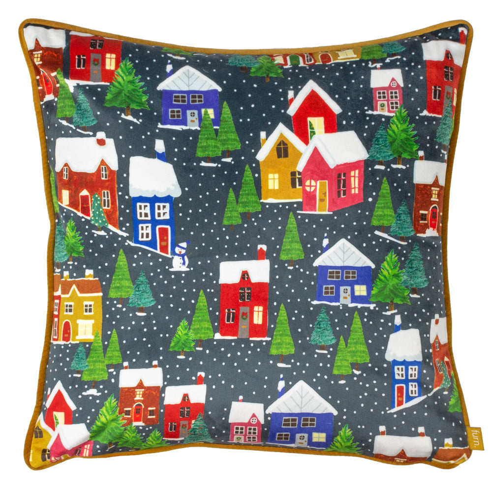 Christmas Together Twilight Town Cushion