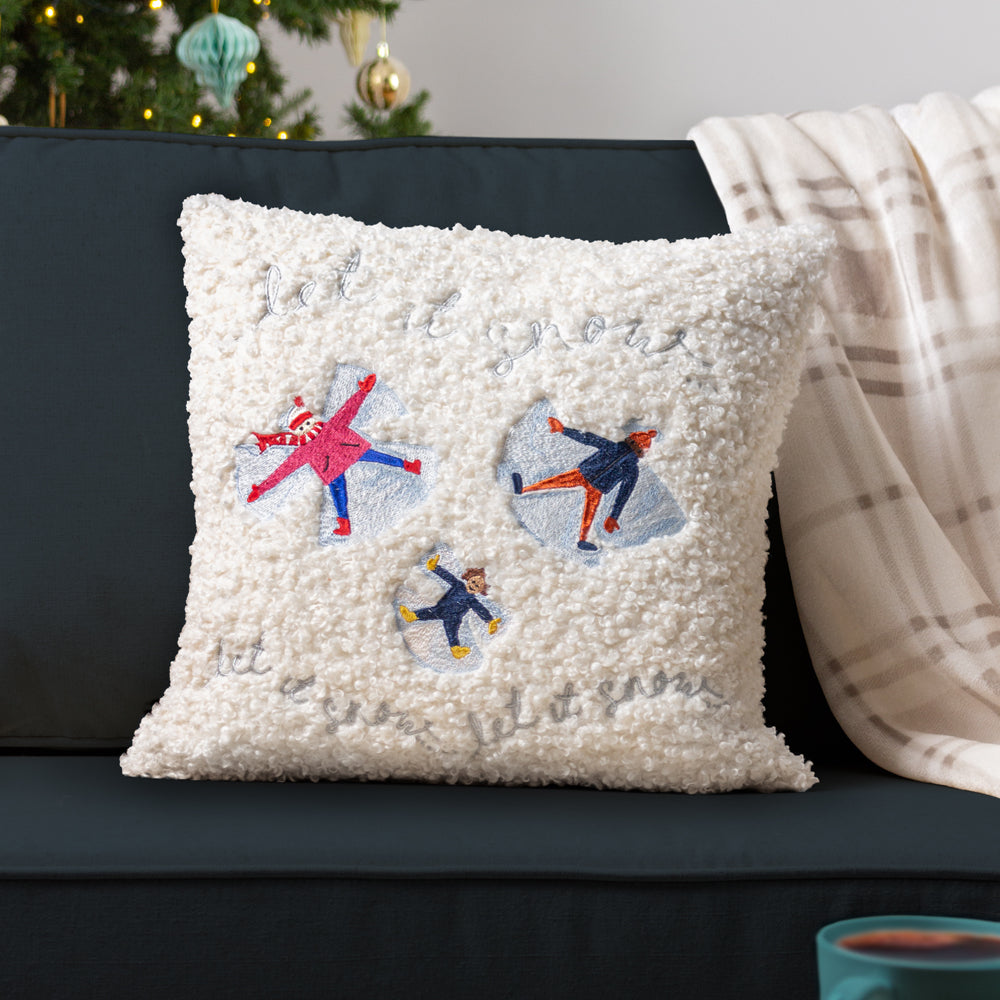 Christmas Together Angels Cushion