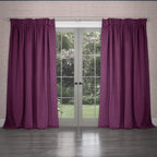Cube Velvet Pencil Pleat Curtains