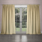 Cube Velvet Pencil Pleat Curtains