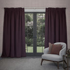 Cube Velvet Pencil Pleat Curtains