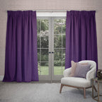 Cube Velvet Pencil Pleat Curtains