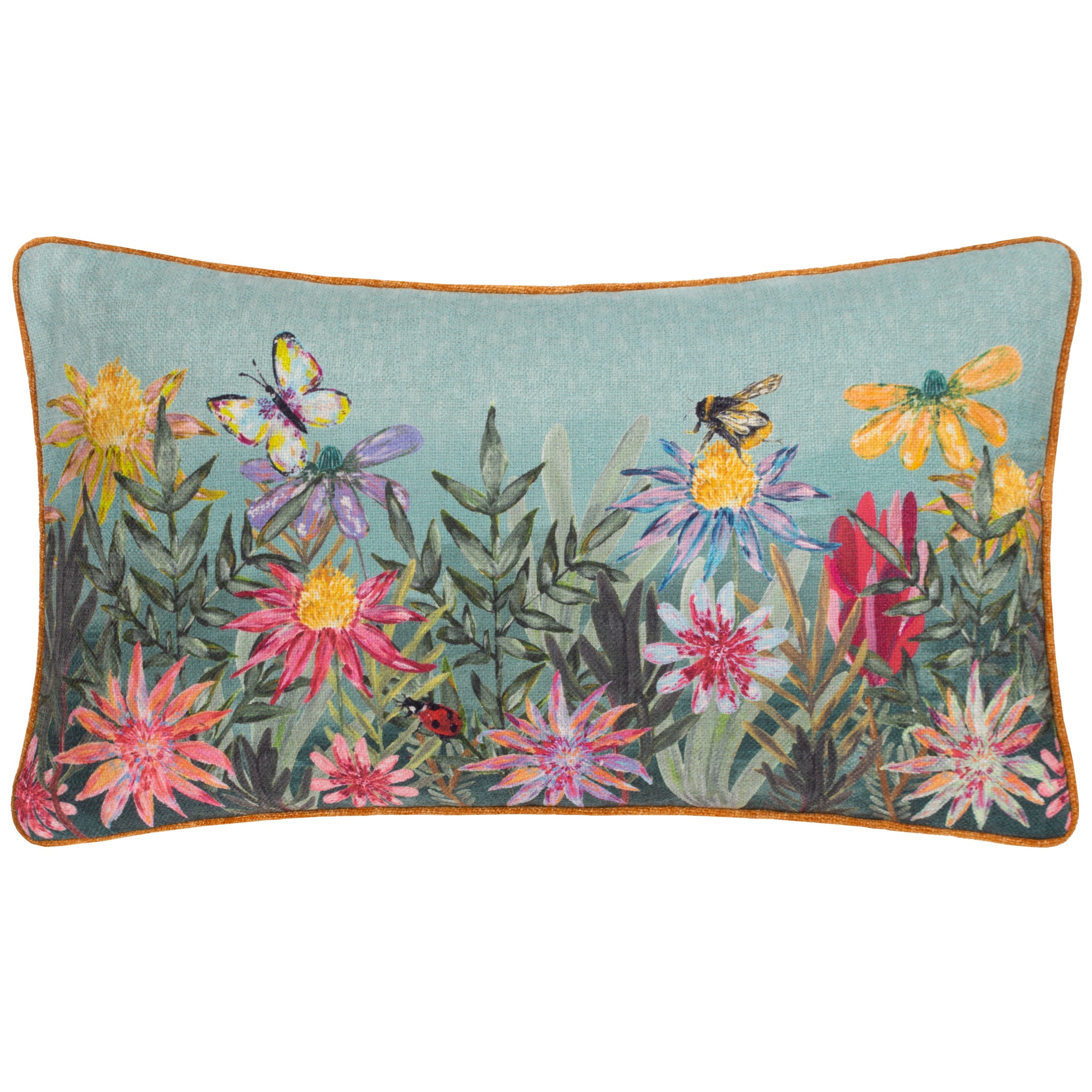 Country Wilds Blossom Meadow Printed Cushion