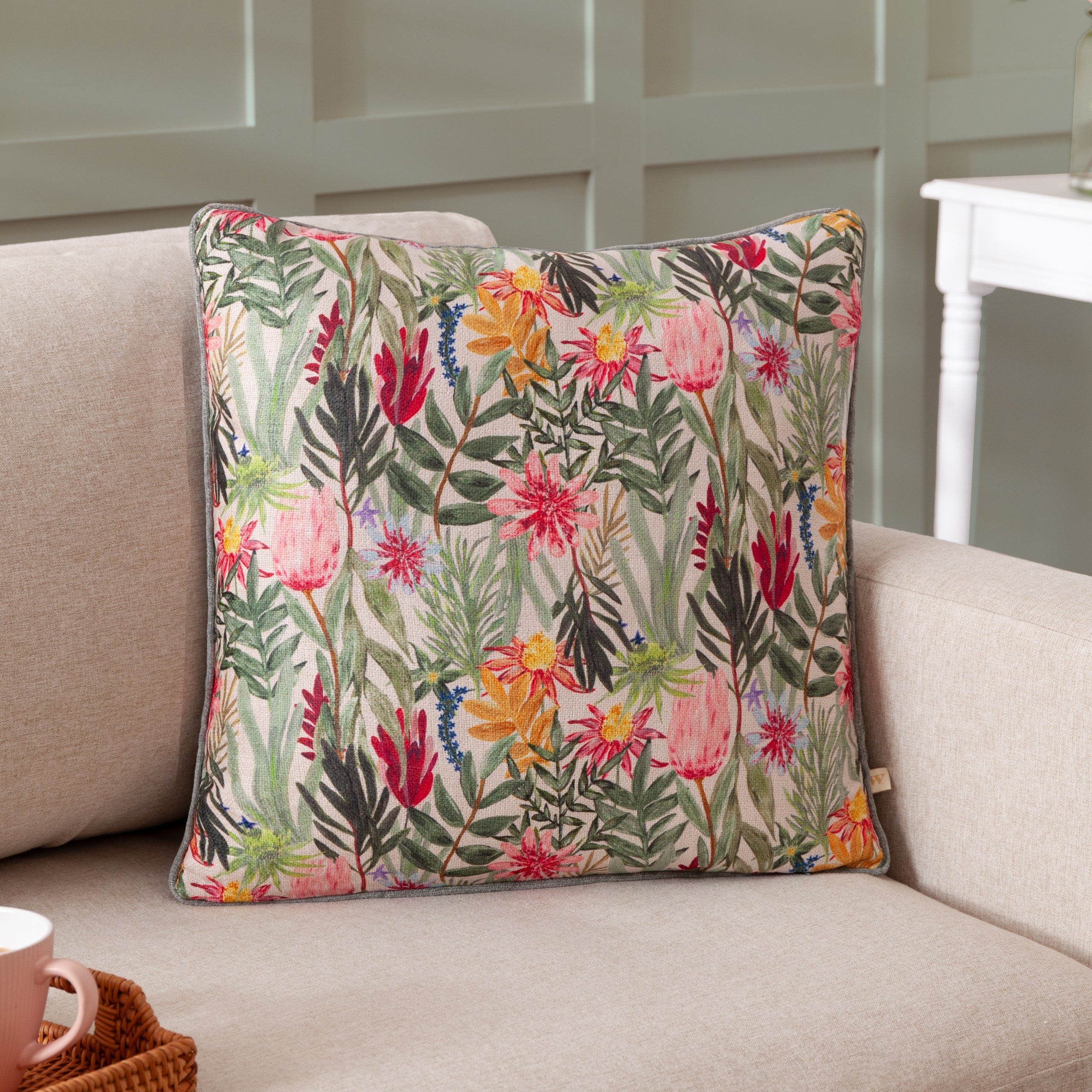 Country Wilds Blossom Printed Cushion