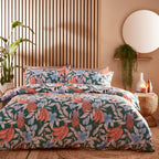 Cypressa Printed Floral Mosaic Duvet Cover Set