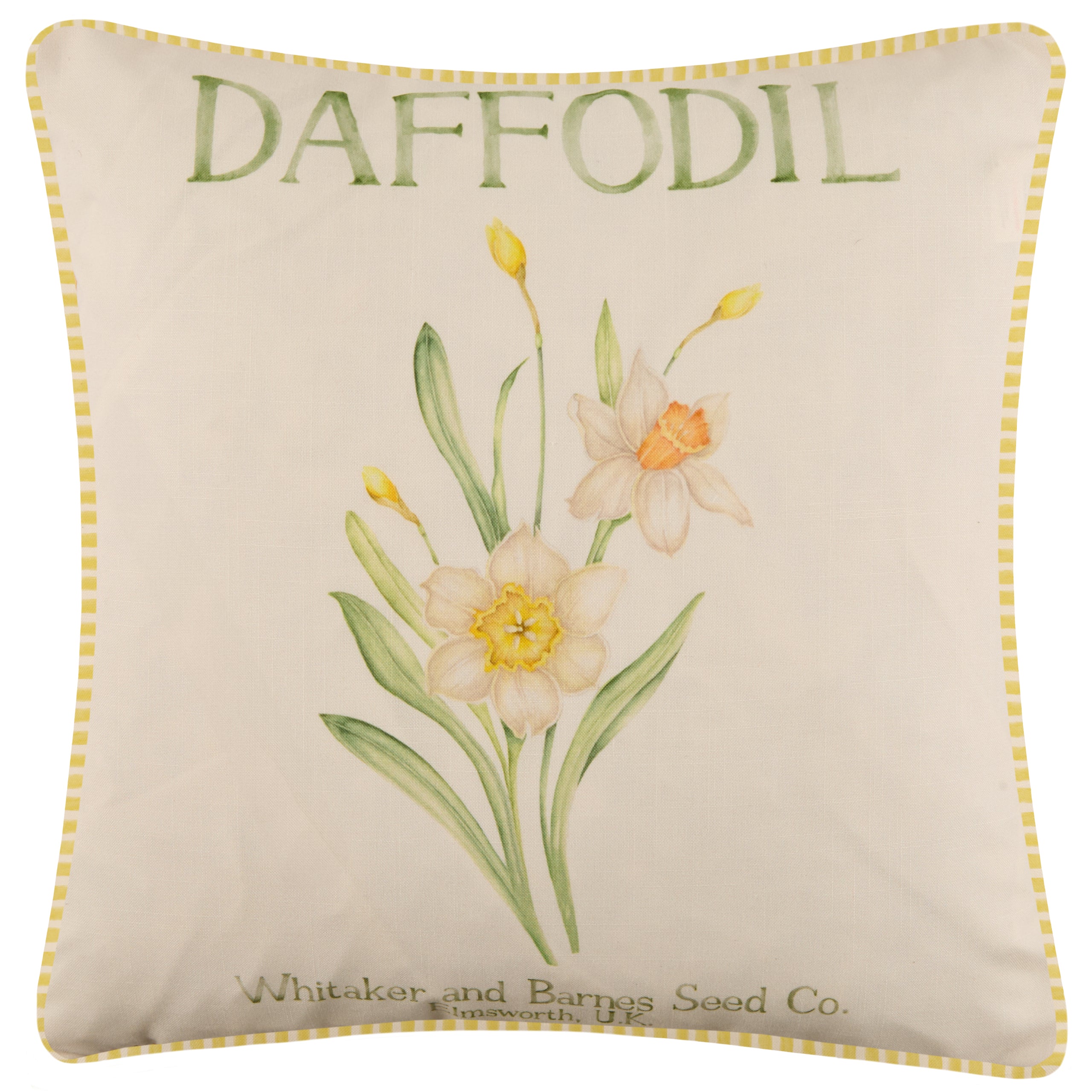 Daffodil Printed Outdoor Cushion