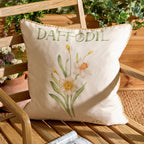Daffodil Printed Outdoor Cushion