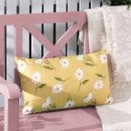 Daisies Floral Reversible Outdoor Cushion