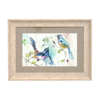 Damson Birds Framed Print
