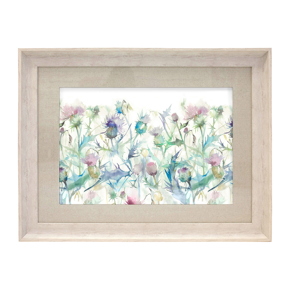 Damson Bristle Framed Print