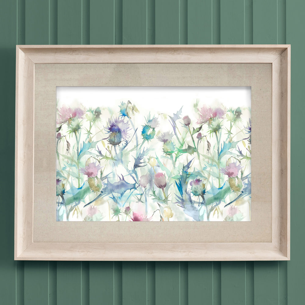 Damson Bristle Framed Print