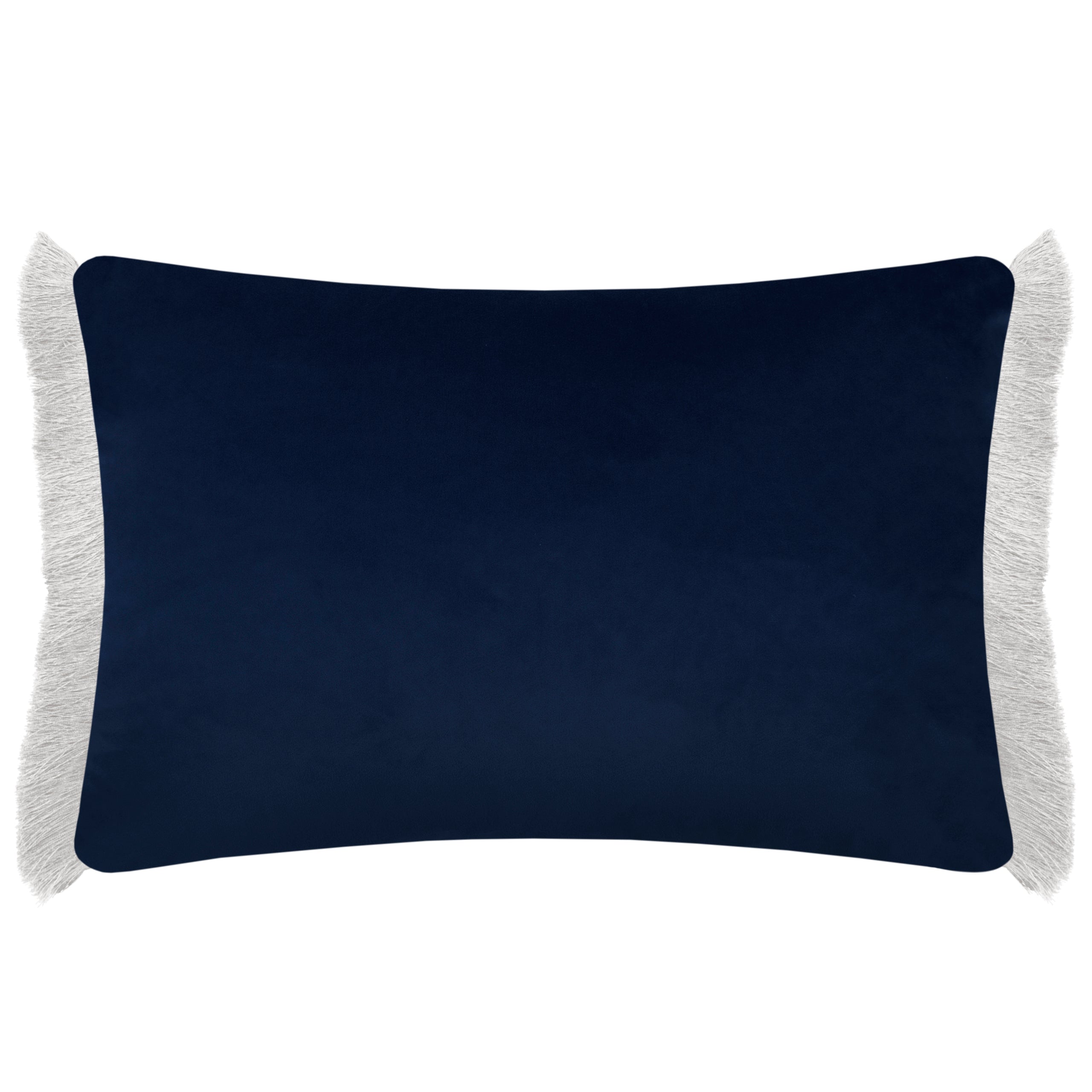 Daphne Printed Ruche Fringe Cushion