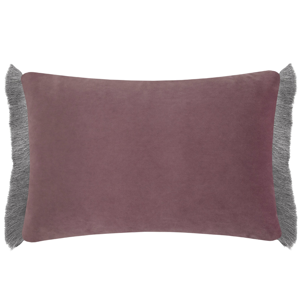 Daphne Printed Ruche Fringe Cushion