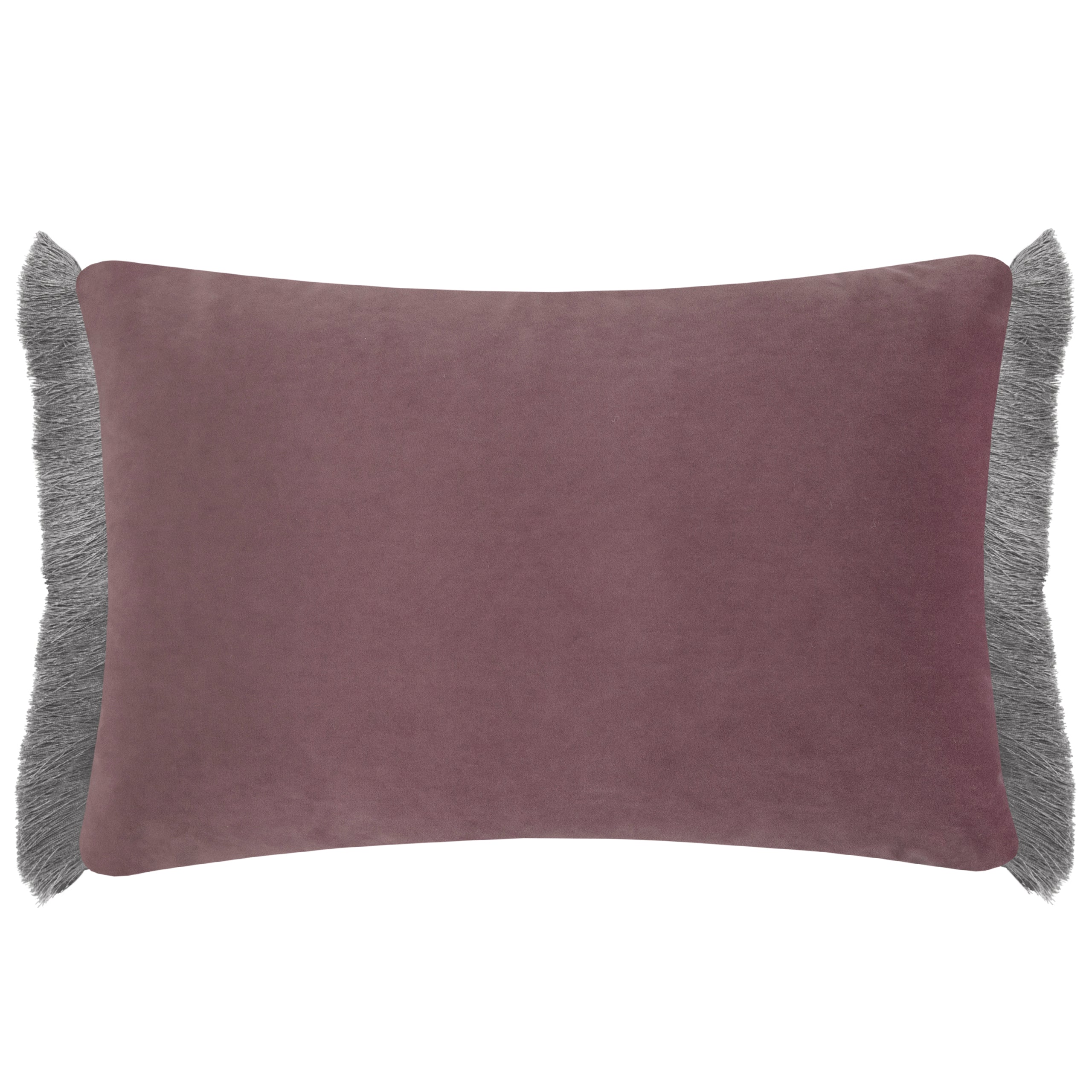 Daphne Printed Ruche Fringe Cushion