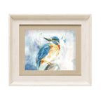 Darting Kingfisher Framed Print