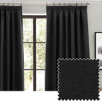 Dawn Textured out Pencil Pleat Curtains