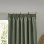 Dawn Textured Blackout Pencil Pleat Curtains
