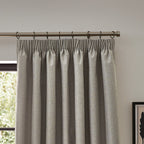 Dawn Textured Blackout Pencil Pleat Curtains
